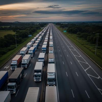 Por que o Brasil para quando os caminhoneiros entram em greve?