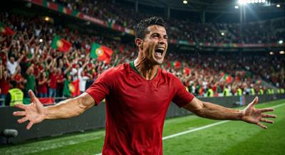 Cristiano Ronaldo faz história e é o primeiro jogador a marcar em seis Copas do Mundo