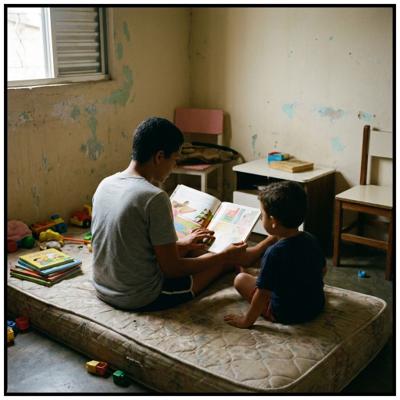 Leitura compartilhada ainda é rara em famílias com crianças pequenas, aponta estudo da OCDE