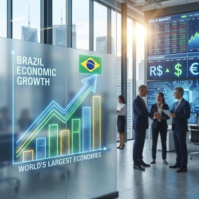 FMI projeta Brasil de volta ao top 10 das maiores economias do mundo em 2026