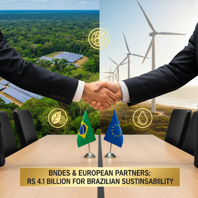 BNDES Capta R$ 4,1 Bilhões com Alemanha e Europa para Projetos Verdes no Brasil