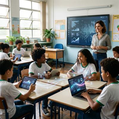 Uso de inteligência artificial avança nas escolas e pressiona debate sobre regras na educação