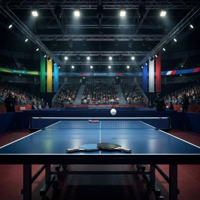 Brasil enfrenta França nas quartas do Mundial de tênis de mesa em Londres