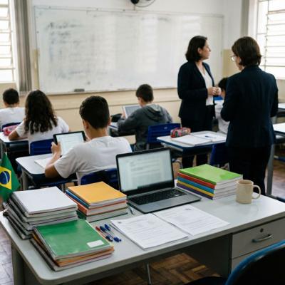 Senado aprova piso salarial de R$ 5.130,63 para professores da educação básica em 2026