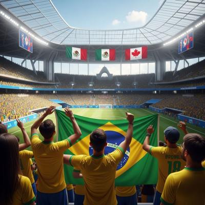 A Caminho do Hexa: A Contagem Regressiva para a Copa do Mundo de 2026 na América do Norte